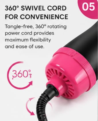 3-in-1 One Step Hair Dryer Brush | Hot Air Hair Styler, Volumizer & Straightening Brush